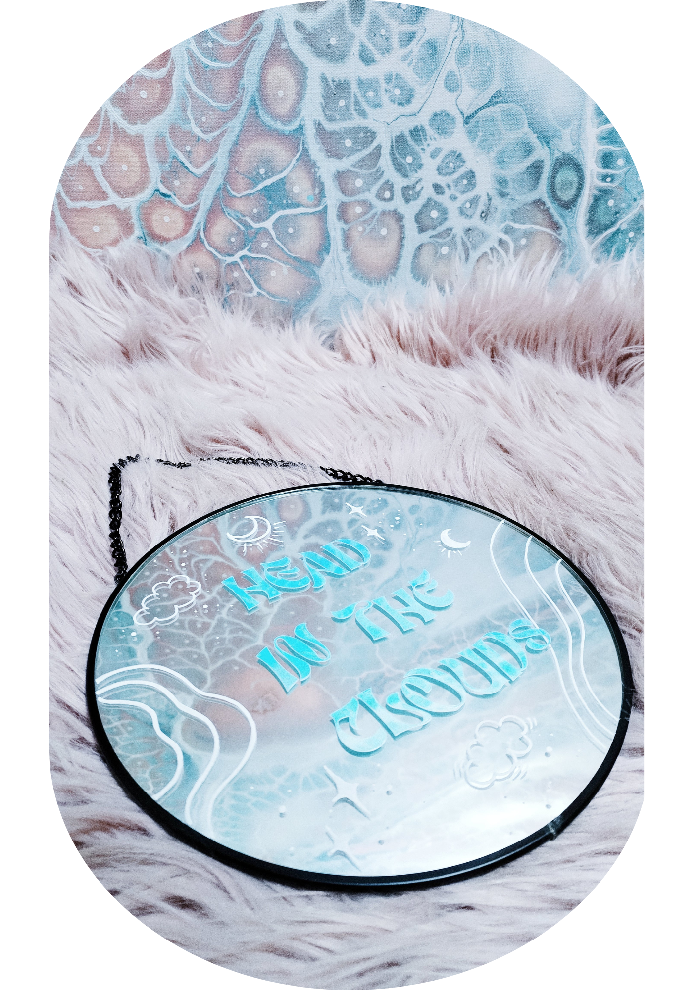 Miroir HEAD IN THE CLOUDS