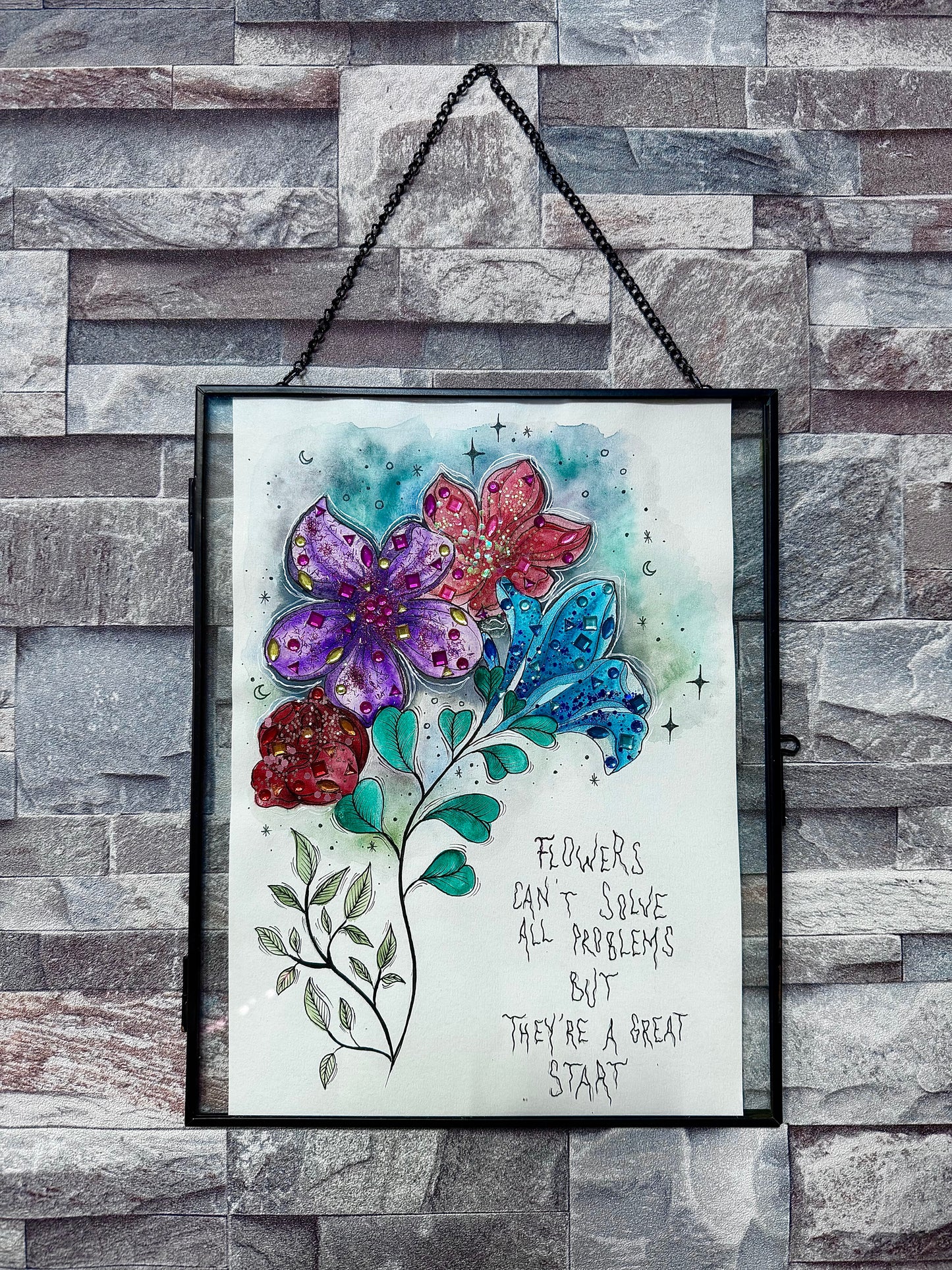FLOWERS CAN'T SOLVE ALL PROBLEMS