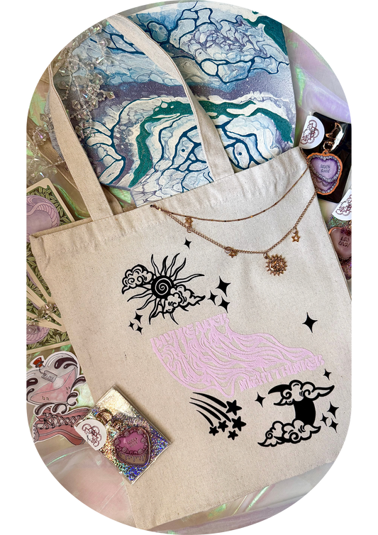 TOTE BAG "Nighthinker Daydreamer"