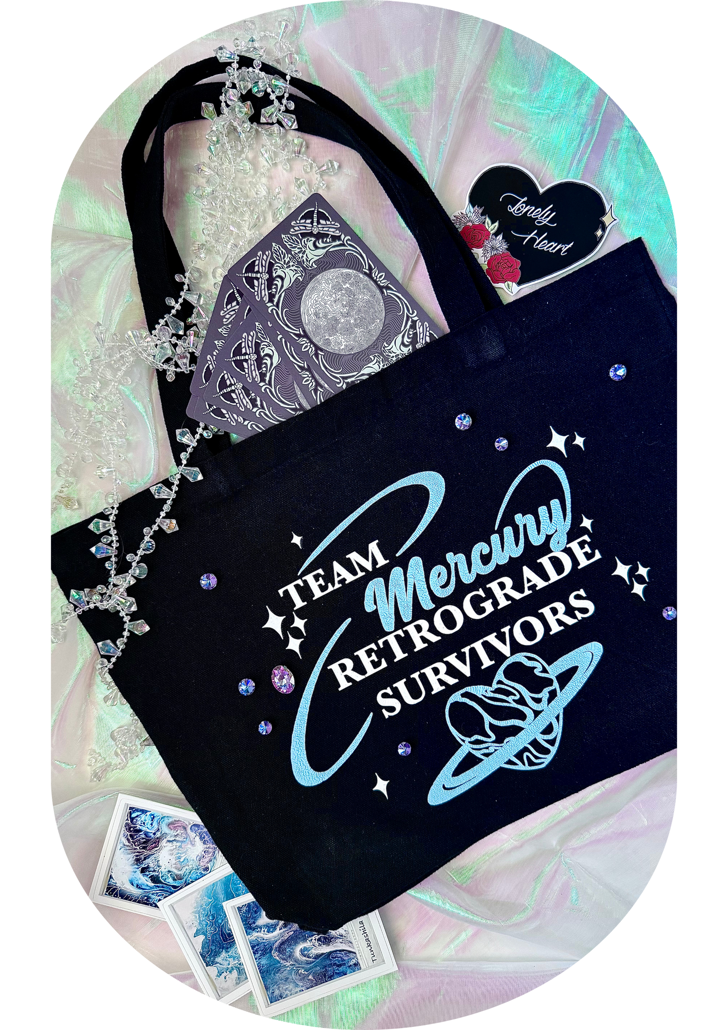 TOTE BAG "Mercury Retrograde Survivors"