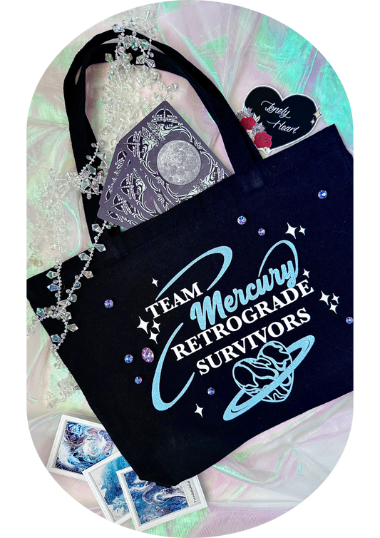 TOTE BAG "Mercury Retrograde Survivors"