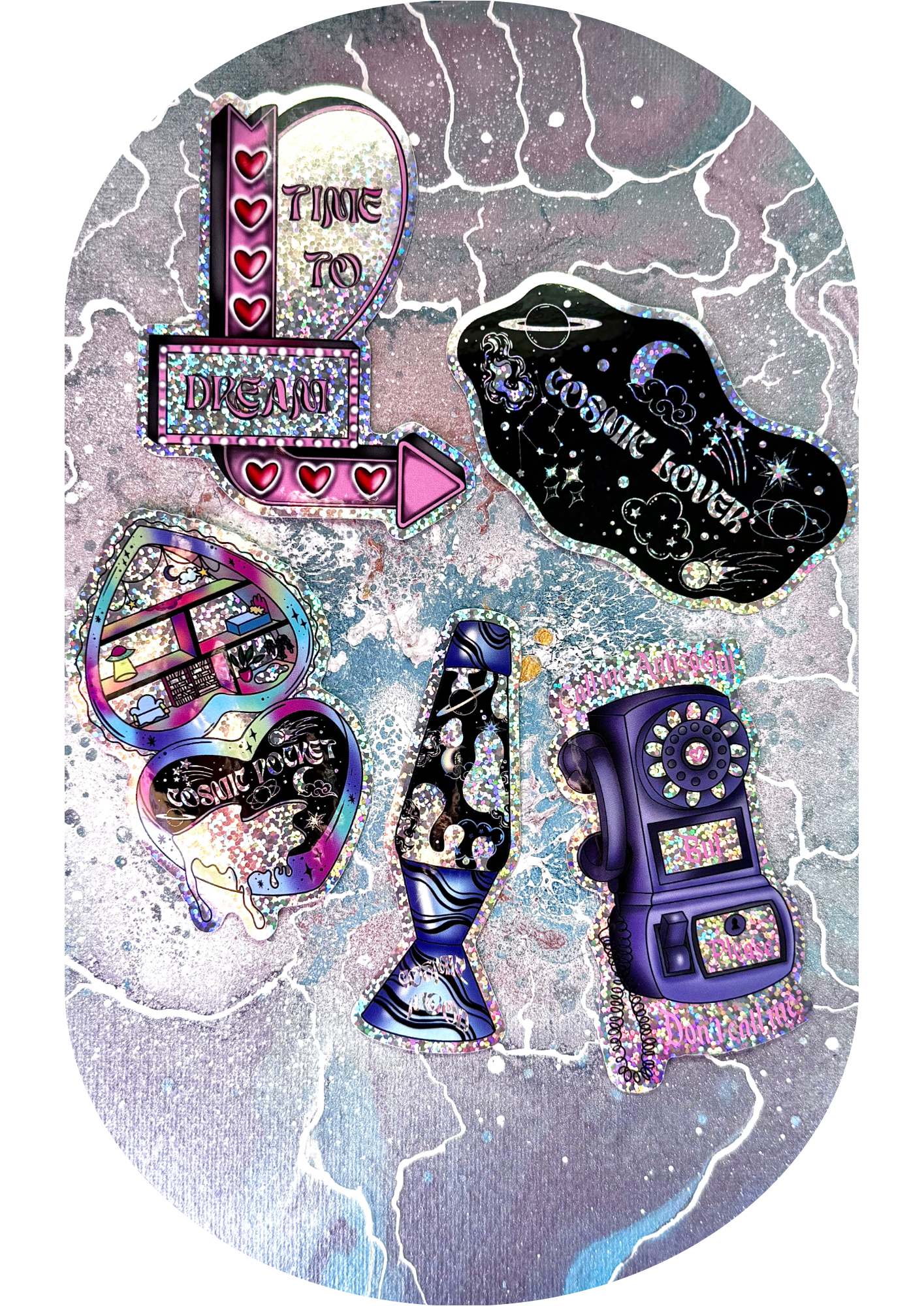 Stickers "COSMIC LOVERS"
