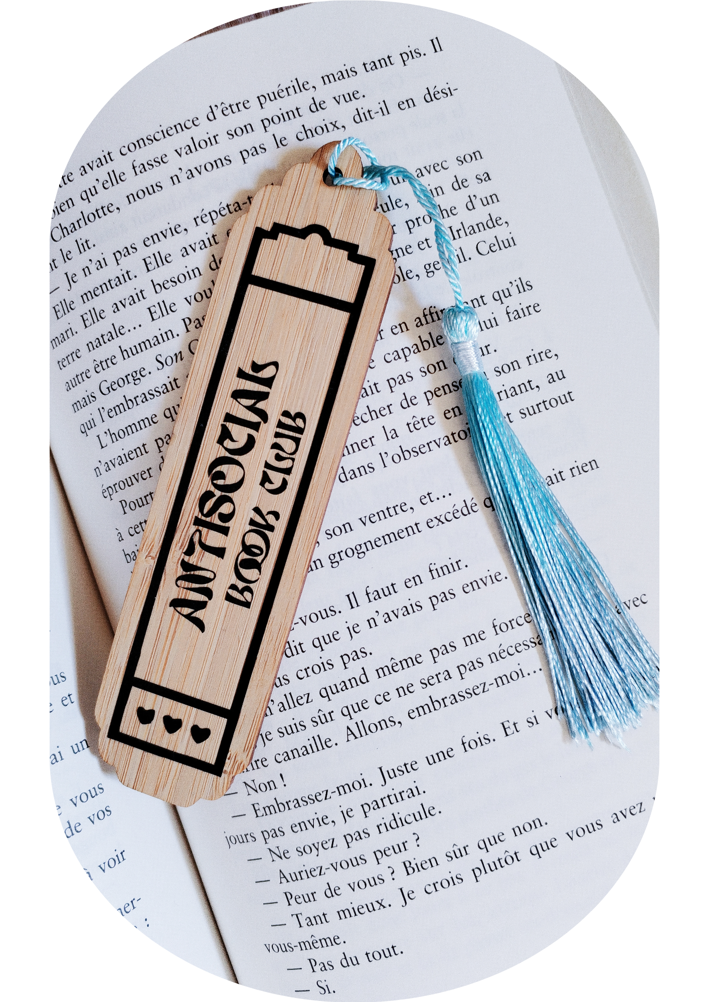 Marque-Page Antisocial Book Club