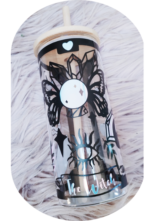 Verre avec paille "Tarot Collection"