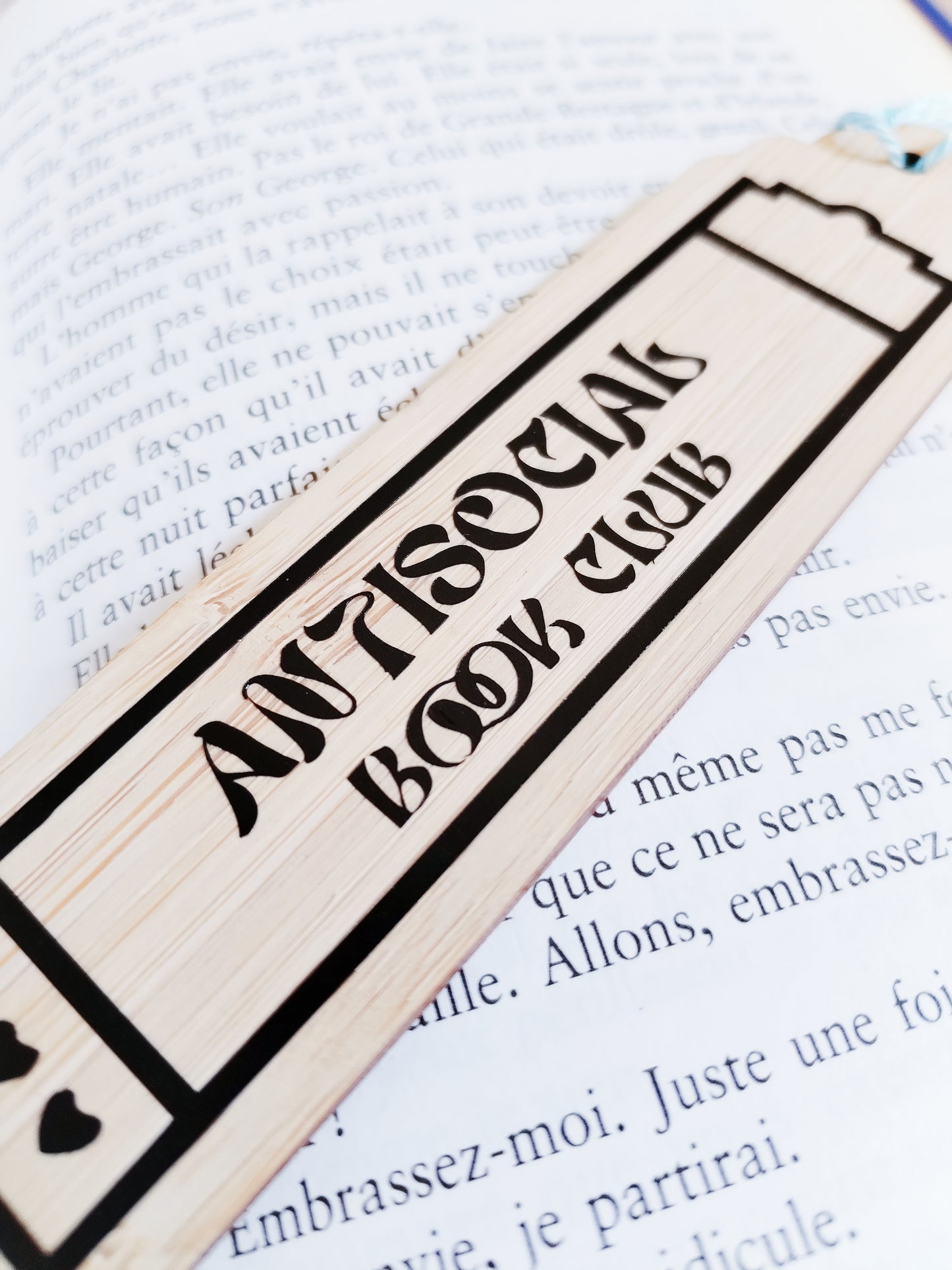 Marque-Page Antisocial Book Club